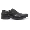 Classic Black Lace-Up Premium Leather Shoes