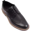 Classic Derby Dress Shoes in Black