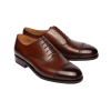 Classic Semi Brogue Oxford Shoes in Brown