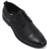 Lace-up Oxford Shoes in Black